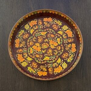 Daher Decorated Ware Vintage Tin Tray
